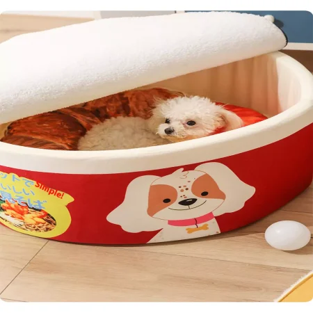 Cat instant noodle nest
