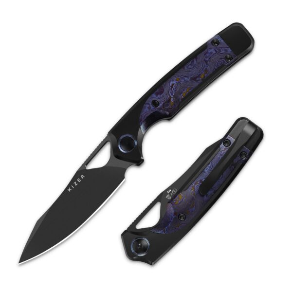 Ara | CPM CruWear | Titanium & Timascus | Ki3729A4